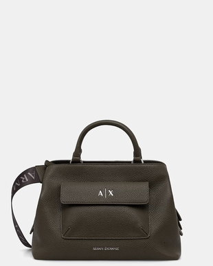 Armani Exchange geantă pentru femei cu imitație de piele