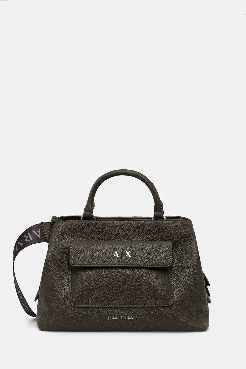 Armani Exchange geantă pentru femei cu imitație de piele