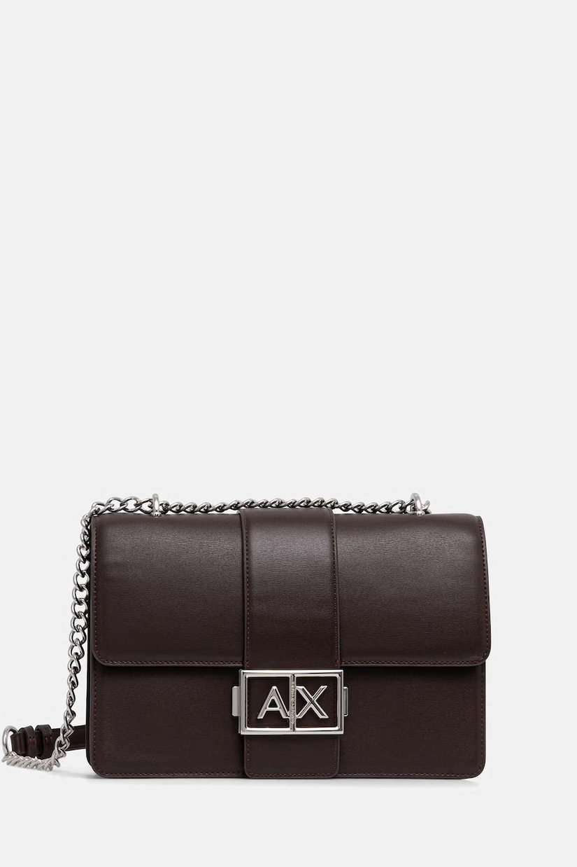 Armani Exchange geantă crossbody pentru femei cu imitație de piele
