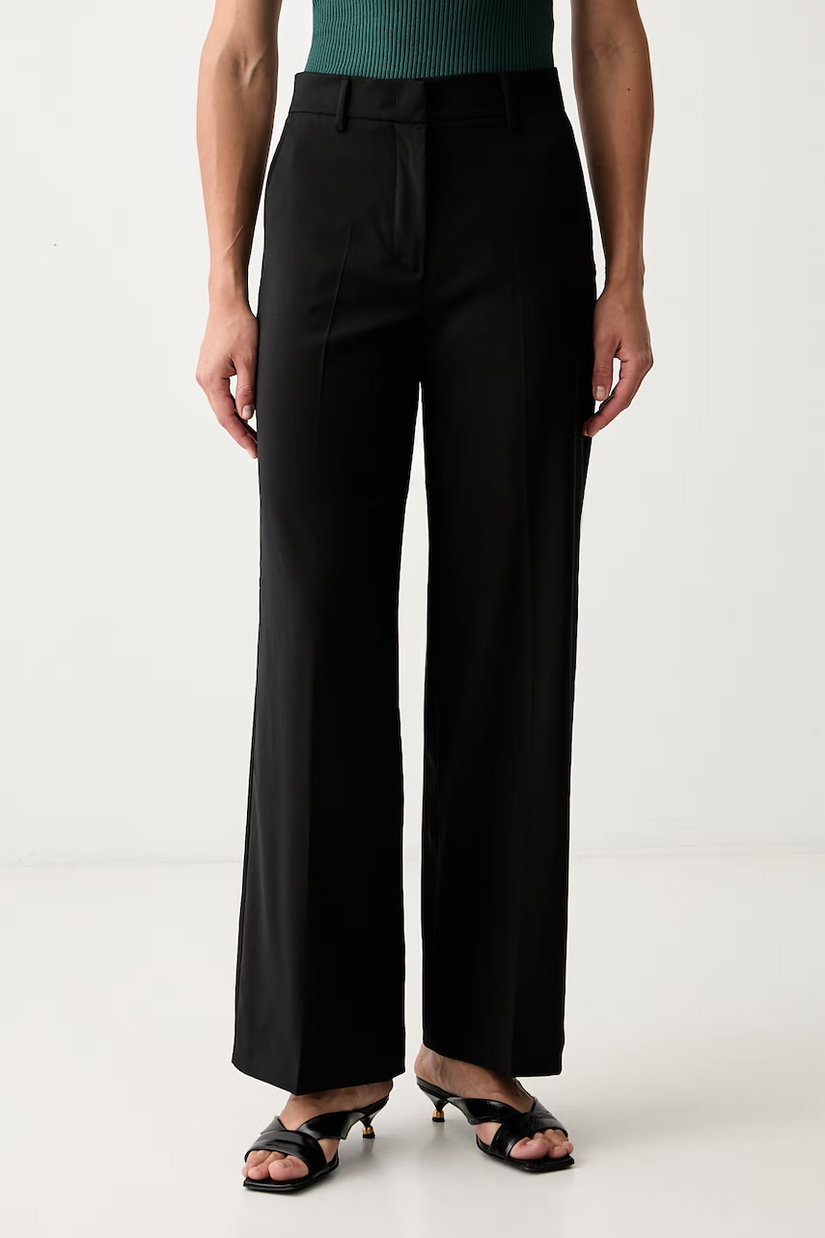 Weekend Max Mara pantaloni pentru femei din lână WKDVISIVO