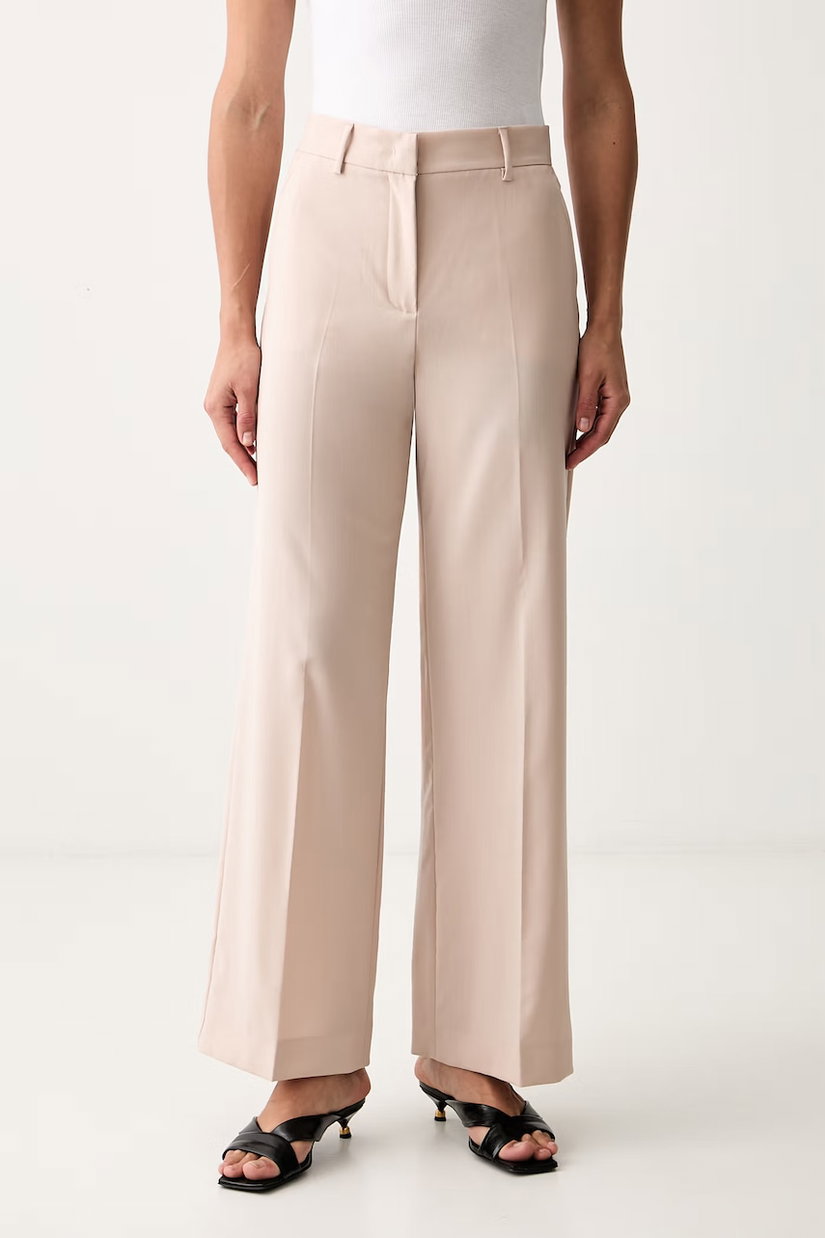 Weekend Max Mara pantaloni pentru femei din lână WKDVISIVO