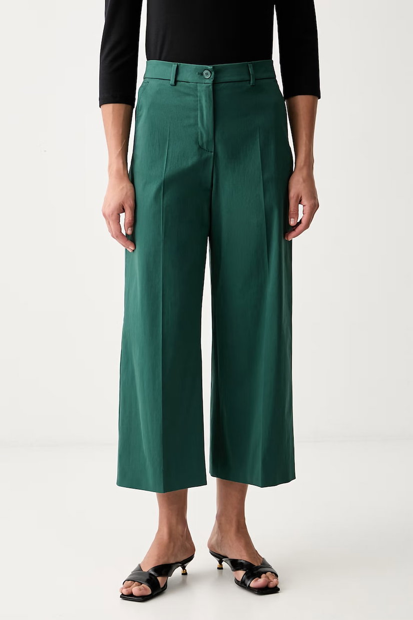 Weekend Max Mara pantaloni pentru femei cu bumbac WKDURIAL