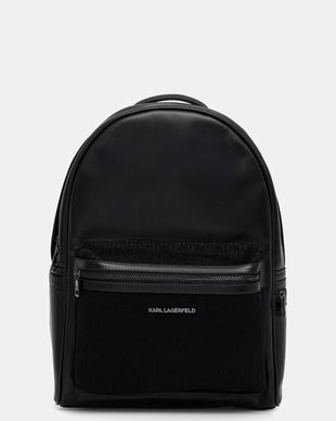 Karl Lagerfeld rucsac pentru bărbați cu imitație de piele