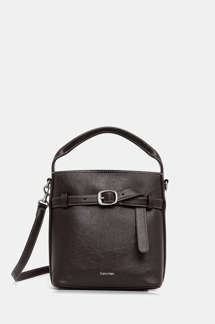 Calvin Klein geantă crossbody pentru femei cu imitație de piele