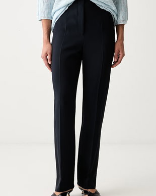 BOSS pantaloni de costum pentru femei cu acetat Tanjana2