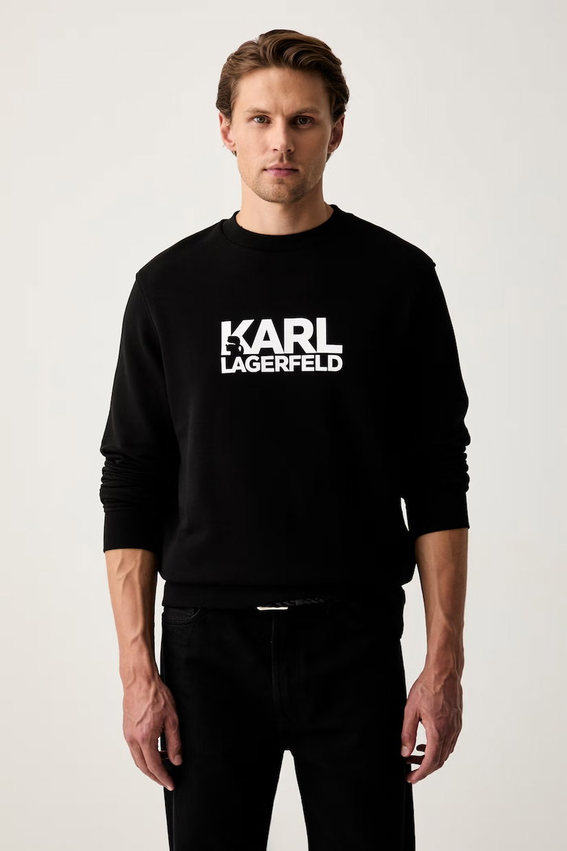 Karl Lagerfeld hanorac pentru bărbați din bumbac
