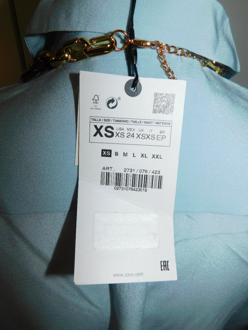 Bluza noua ZARA, matase naturala , masura XS