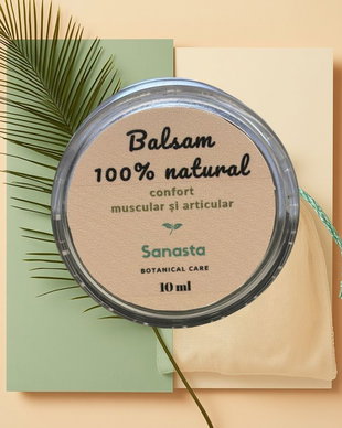 Mini Balsam natural - confort muscular-articular, 10 ml