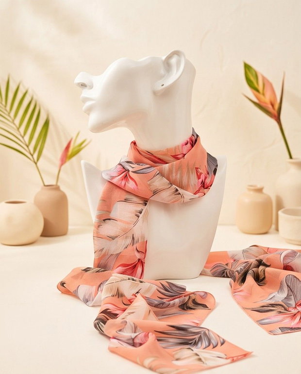 Rezervat Eșarfa/cordon EXOTIC PINK - Colecția MINI