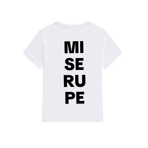 Tricou personalizat ,, Mi se rupe" , grafică spate