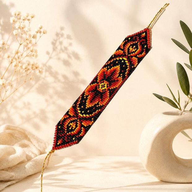 Bratara Flacăra Florală