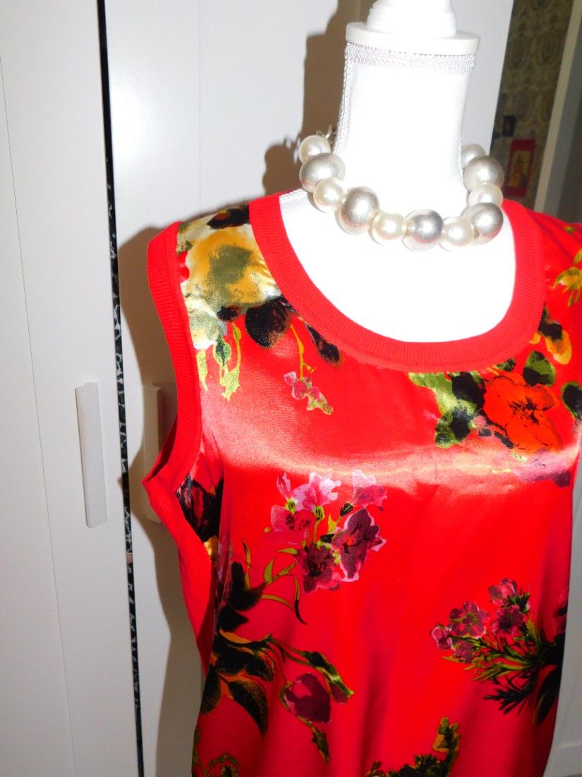 Brand BASLER Germania, bluza fina , fara mineci, masura 48