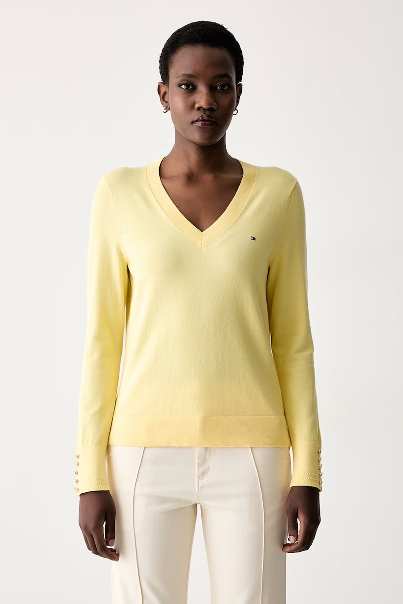 Tommy Hilfiger pulover pentru femei cu bumbac