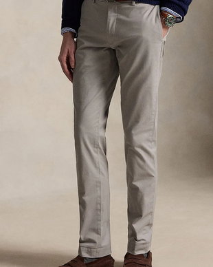Polo Ralph Lauren pantaloni chinos pentru bărbați din bumbac cu elastan