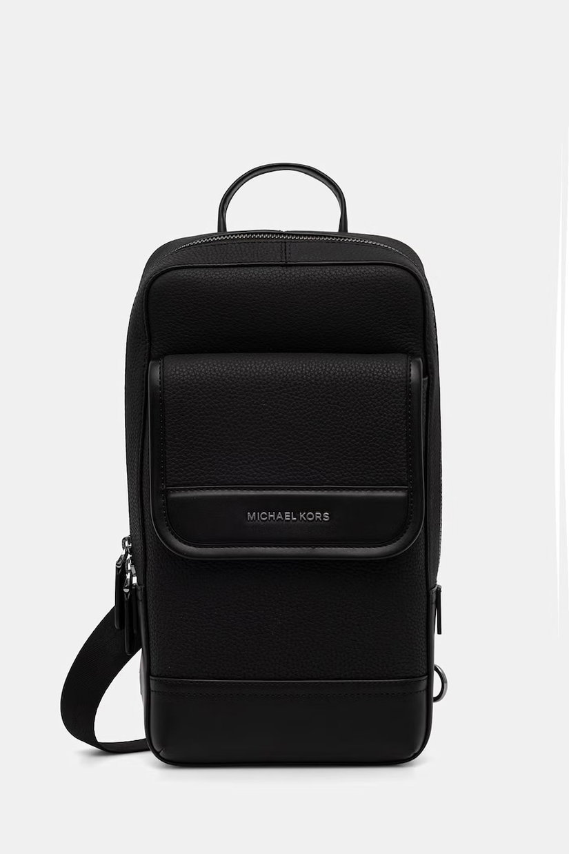 Michael Kors rucsac pentru bărbați din piele HUDSON