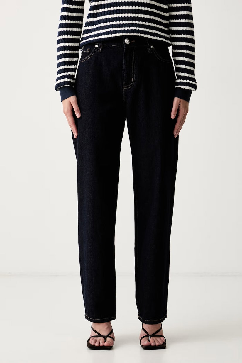 DKNY blugi straight pentru femei