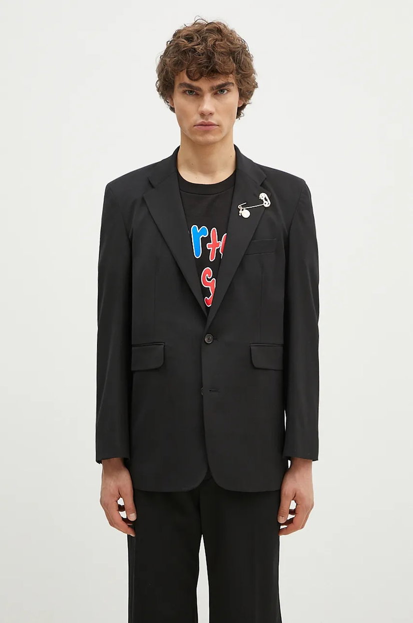 Aries sacou din lana Single Breasted Tailored Jacket