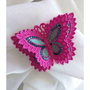 Fluture Dublu Fucsia
