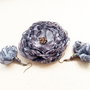 set floral nuanțe neutre