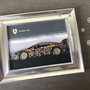 Masina model Ferrari F 40 Cod M 446・Tablou masini・Viteză și eleganță în colaj・Colaj cu mașini clasice・Automobile în detaliu