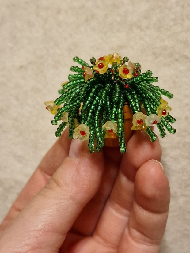 Plante decorative din mărgele de nisip - cu magnet