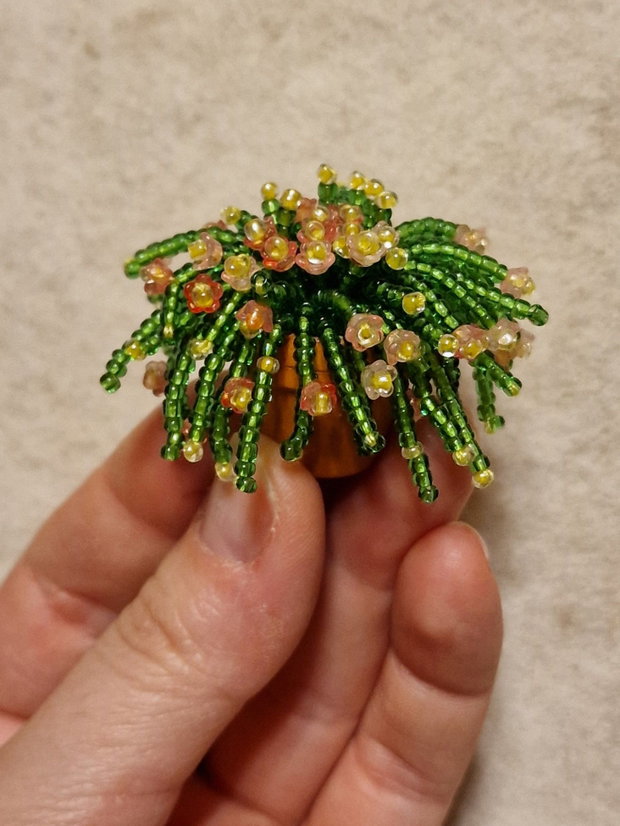 Plante decorative din mărgele de nisip - cu magnet