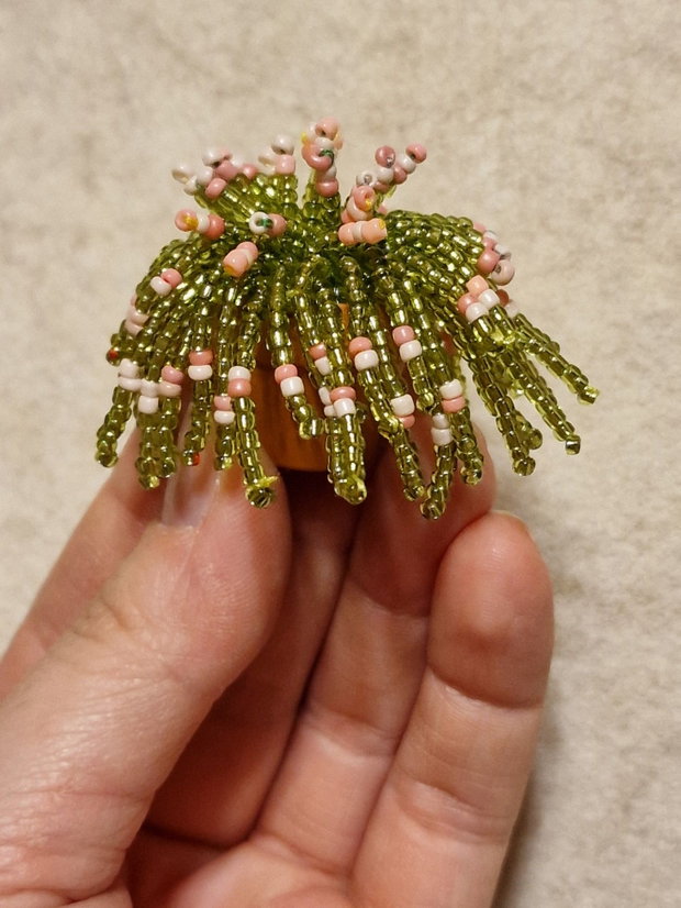 Plante decorative din mărgele de nisip - cu magnet