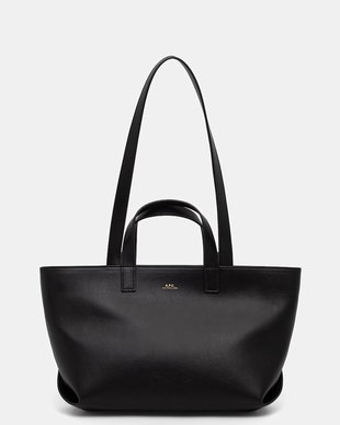 A.P.C. geantă shopper pentru femei din piele le drummer small
