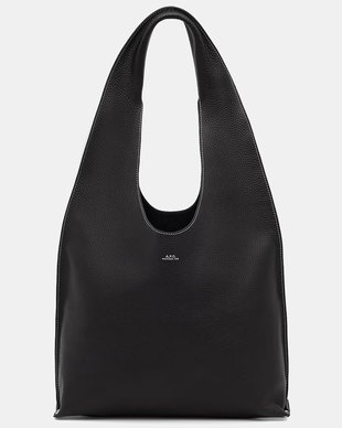 A.P.C. geantă tote pentru femei din piele le neige clou