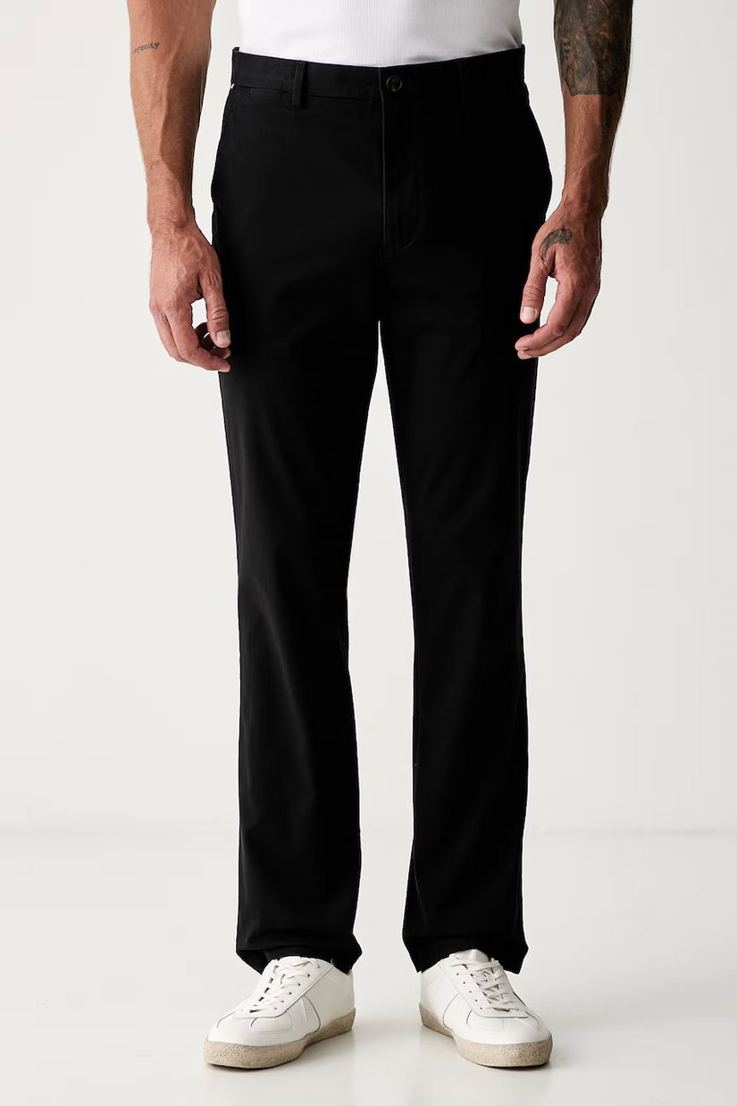 Tommy Hilfiger pantaloni regular pentru bărbați cu bumbac