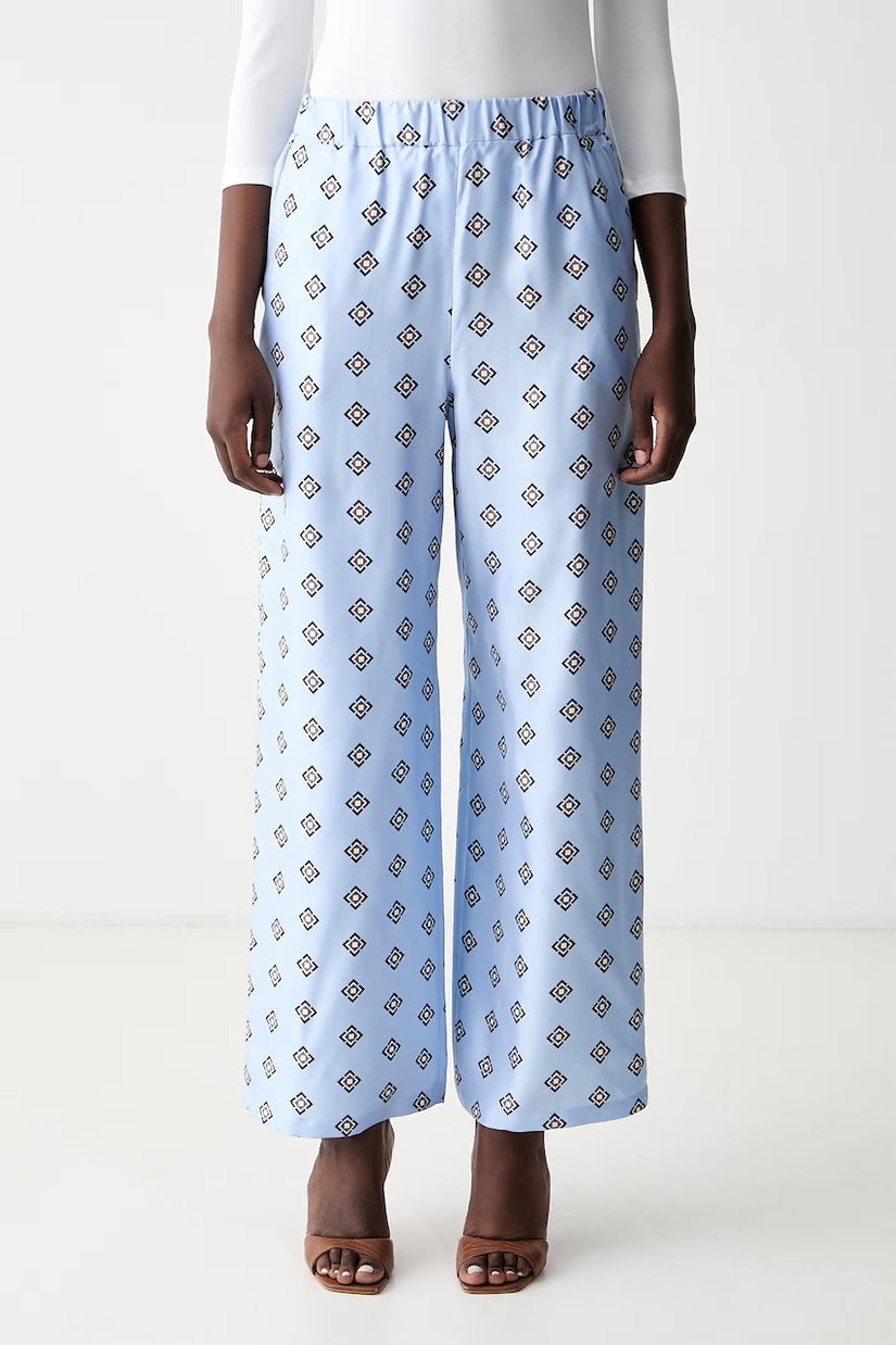 MM by Max Mara pantaloni pentru femei din mătase MMLADATTI