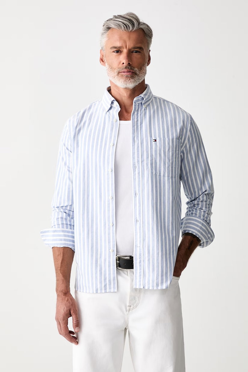 Tommy Hilfiger cămașă pentru bărbați din bumbac