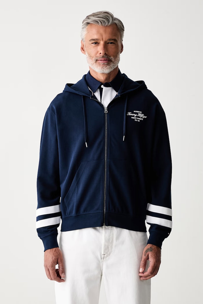 Tommy Hilfiger hanorac cu fermoar și glugă pentru bărbați