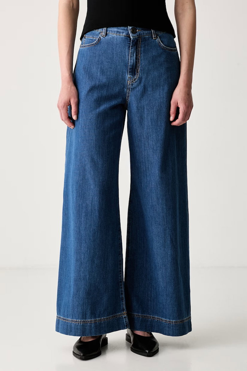 Weekend Max Mara blugi wide leg pentru femei WKDVEGA