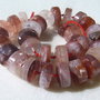 Rondele mari din cuart ruginiu 15x6.5 mm