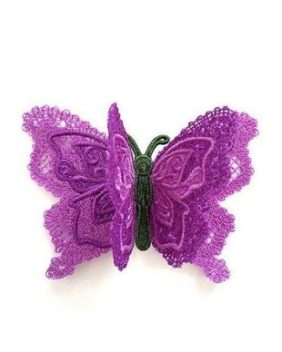 Brosa Fluture Filigran Mov