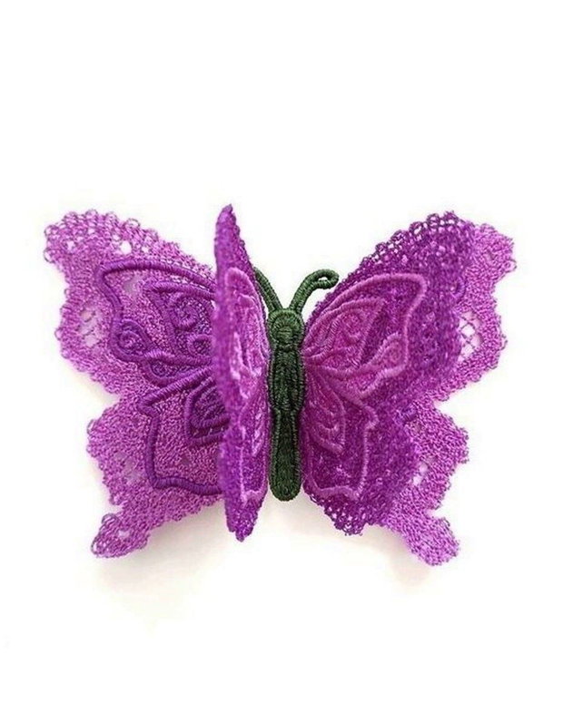 Brosa Fluture Filigran Mov