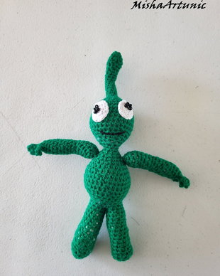 Martian crosetat - Jucarie