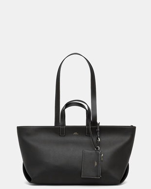 A.P.C. geantă shopper pentru femei din piele le drummer