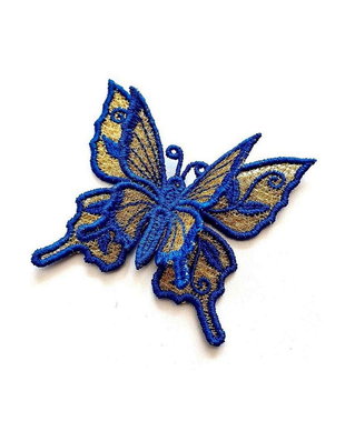 Brosa Fluture cu Aripi Duble 1