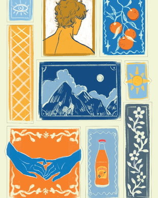Sticker în Coală - Summer Love