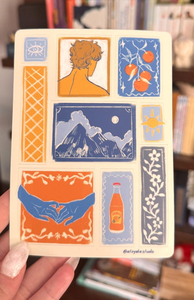 Sticker în Coală - Summer Love
