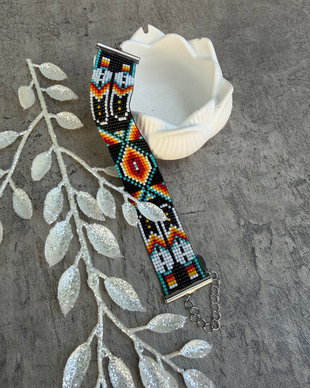 Bratara boho - Ethno din margele Delica