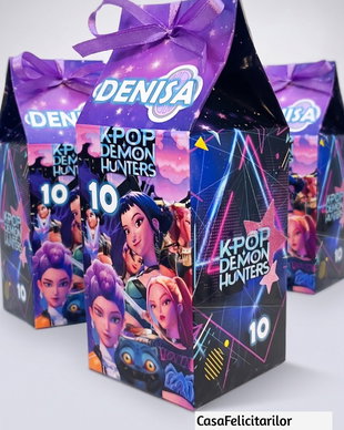 Cutii K-Pop Vânătorii de Demoni personalizate
