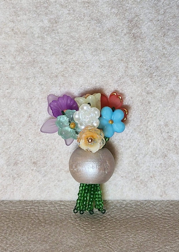 Mini-buchete florale handmade