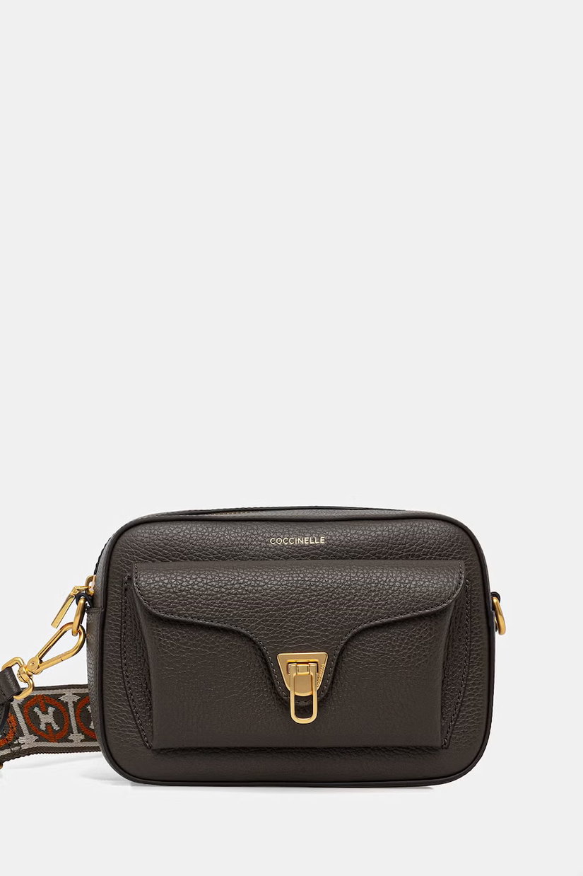Coccinelle geantă crossbody pentru femei din piele