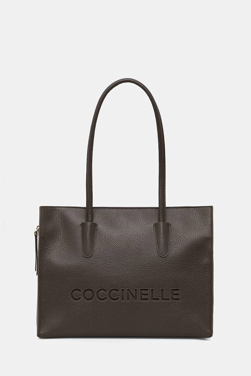 Coccinelle geantă shopper pentru femei din piele