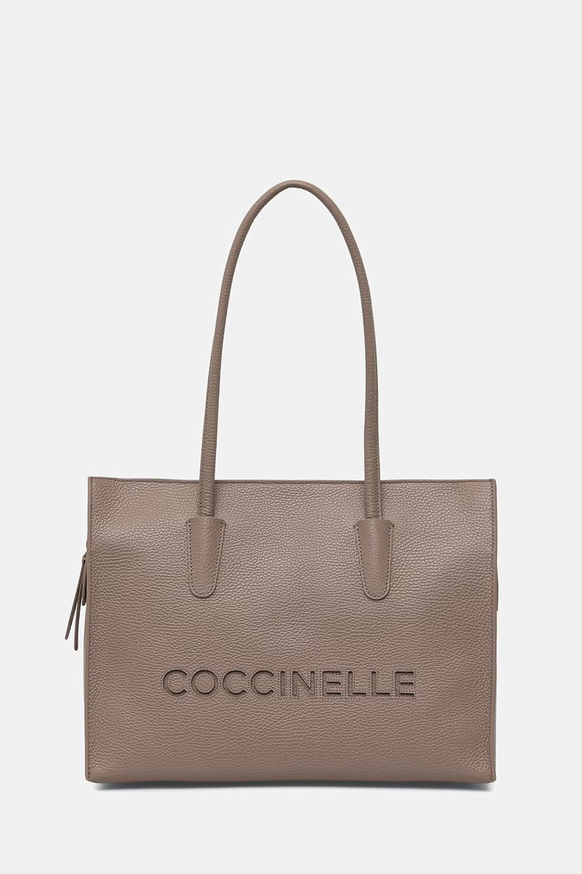 Coccinelle geantă shopper pentru femei din piele