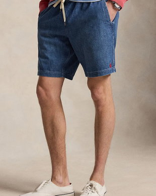 Polo Ralph Lauren pantaloni scurți de trening pentru bărbați din denim
