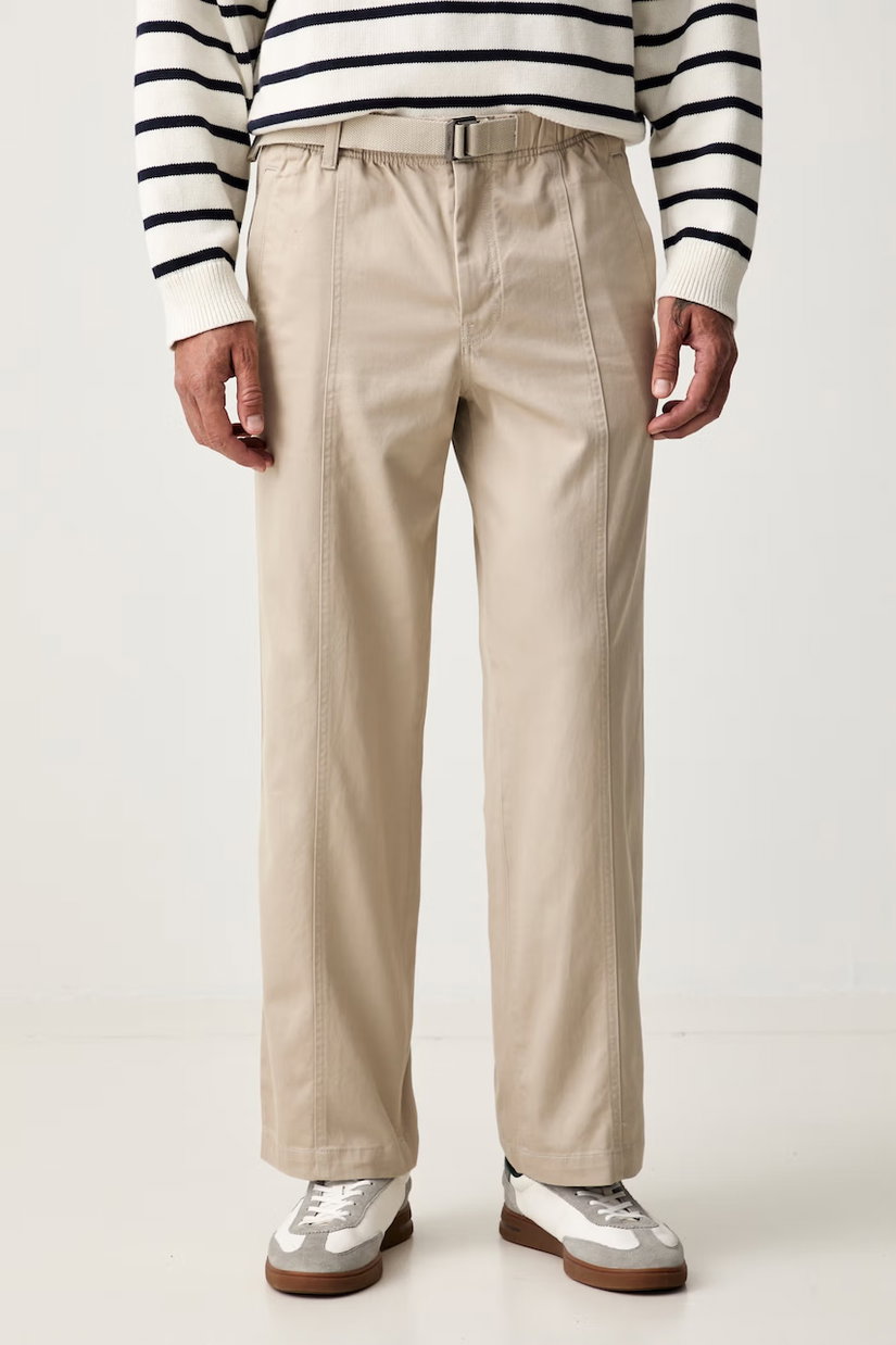 Calvin Klein Jeans pantaloni baggy pentru bărbați din bumbac